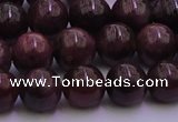 CTO501 15.5 inches 5mm - 5.5mm round natural red tourmaline beads