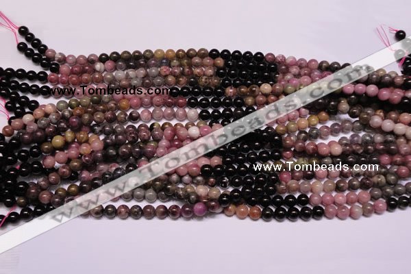 CTO55 15.5 inches 10mm round natural tourmaline gemstone beads