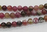 CTO62 15.5 inches 6mm round natural tourmaline gemstone beads