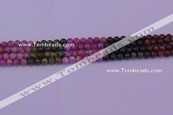 CTO627 15.5 inches 6mm round tourmaline gemstone beads wholesale