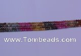 CTO630 15.5 inches 4mm round tourmaline gemstone beads wholesale