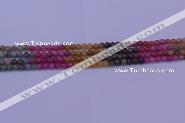 CTO632 15.5 inches 6mm round tourmaline gemstone beads wholesale