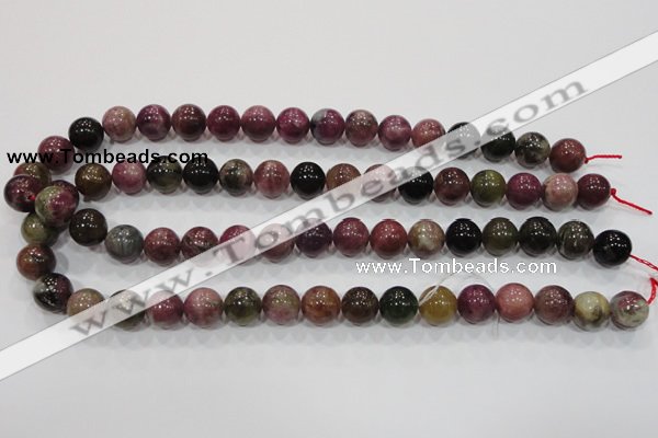 CTO64 15.5 inches 9mm round natural tourmaline gemstone beads