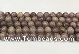 CTO722 15.5 inches 10mm round Chinese tourmaline beads