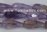 CTR300 15.5 inches 12*25mm faceted teardrop natural ametrine beads