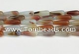 CTR412 15.5 inches 10*30mm teardrop agate beads wholesale