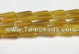 CTR415 15.5 inches 10*30mm teardrop agate beads wholesale