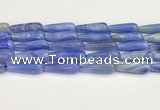 CTR425 15.5 inches 10*30mm teardrop agate beads wholesale