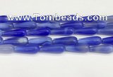 CTR426 15.5 inches 10*30mm teardrop agate beads wholesale