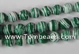 CTU1127 15.5 inches 8mm round synthetic turquoise beads wholesale