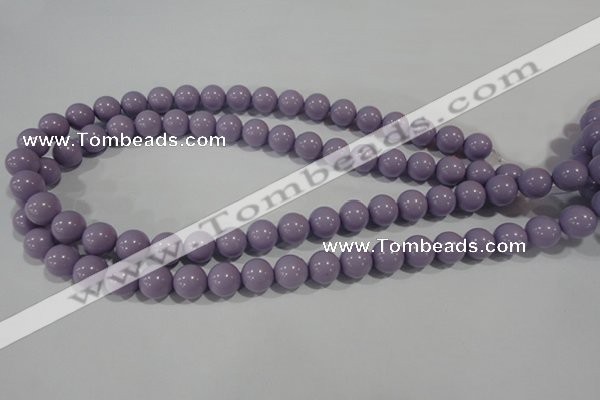 CTU1403 15.5 inches 8mm round synthetic turquoise beads