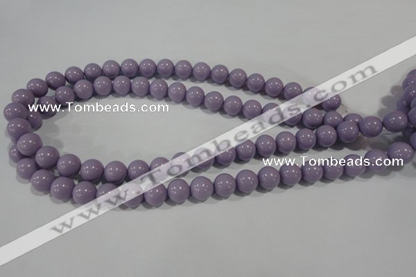 CTU1404 15.5 inches 10mm round synthetic turquoise beads