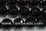 CTU1487 15.5 inches 16mm faceted round synthetic turquoise beads
