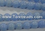 CTU1732 15.5 inches 6mm round synthetic turquoise beads