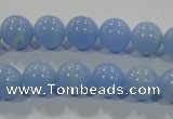 CTU1734 15.5 inches 10mm round synthetic turquoise beads