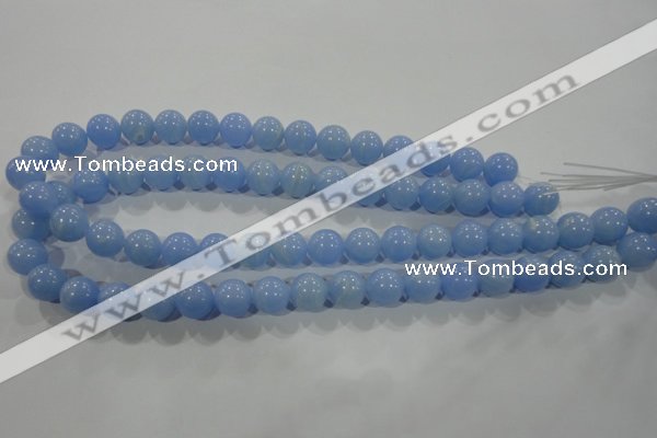 CTU1735 15.5 inches 12mm round synthetic turquoise beads