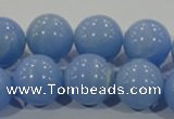 CTU1738 15.5 inches 18mm round synthetic turquoise beads