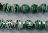 CTU2043 15.5 inches 10mm round synthetic turquoise beads