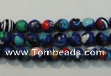 CTU2071 15.5 inches 6mm round synthetic turquoise beads