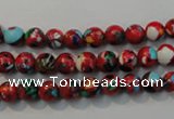 CTU2181 15.5 inches 6mm round synthetic turquoise beads