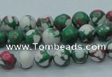 CTU224 16 inches 8mm round imitation turquoise beads wholesale