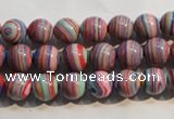 CTU2362 15.5 inches 8mm round synthetic turquoise beads