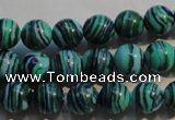 CTU2405 15.5 inches 10mm round synthetic turquoise beads