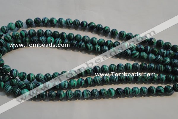 CTU2405 15.5 inches 10mm round synthetic turquoise beads