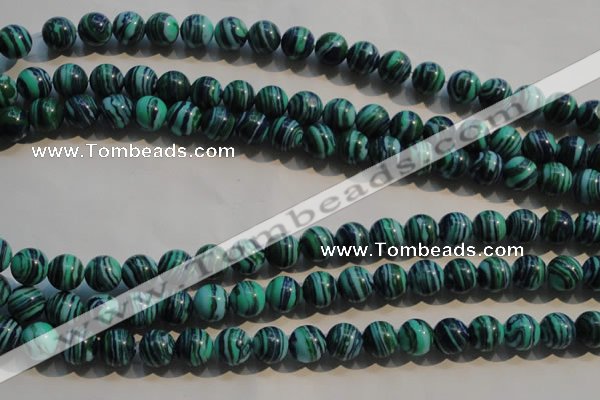 CTU2407 15.5 inches 14mm round synthetic turquoise beads