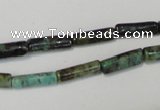 CTU2462 15.5 inches 3*10mm tube African turquoise beads wholesale