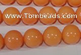 CTU2535 15.5 inches 12mm round synthetic turquoise beads