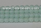 CTU2563 15.5 inches 4mm round synthetic turquoise beads