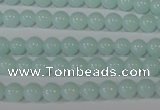 CTU2564 15.5 inches 6mm round synthetic turquoise beads