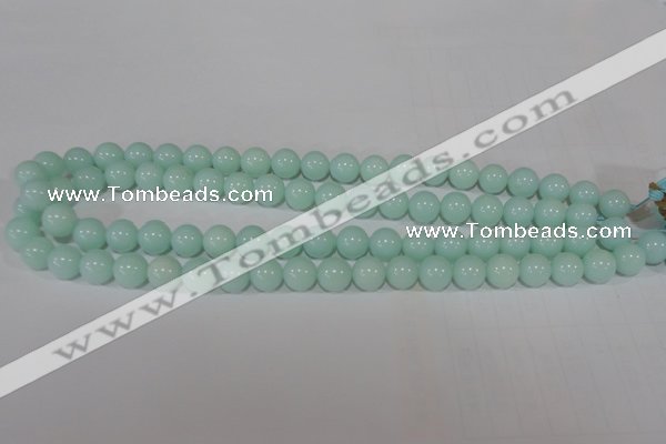 CTU2566 15.5 inches 10mm round synthetic turquoise beads