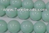 CTU2568 15.5 inches 14mm round synthetic turquoise beads