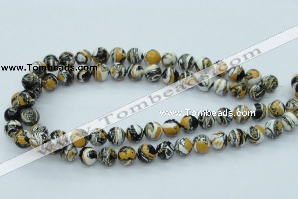 CTU257 16 inches 12mm round imitation turquoise beads wholesale