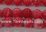 CTU2613 15.5 inches 10mm round synthetic turquoise beads