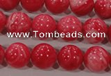 CTU2614 15.5 inches 12mm round synthetic turquoise beads