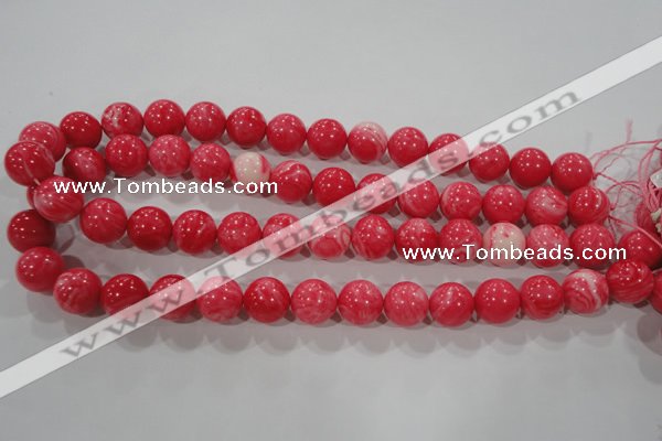 CTU2615 15.5 inches 14mm round synthetic turquoise beads