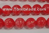 CTU2734 15.5 inches 12mm round synthetic turquoise beads