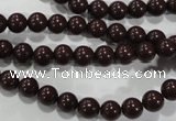 CTU2821 15.5 inches 6mm round synthetic turquoise beads