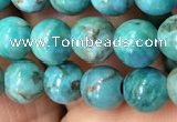 CTU3011 15.5 inches 6mm round South African turquoise beads