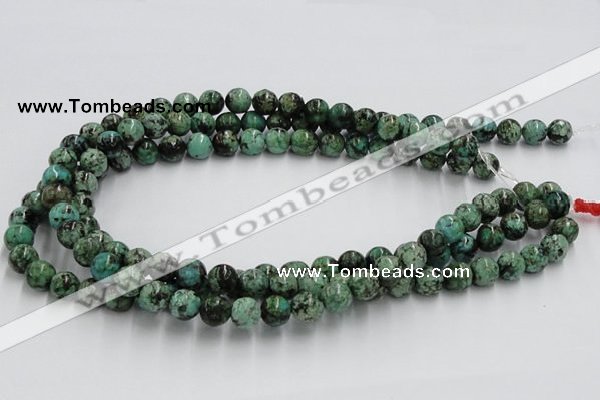 CTU400 15.5 inches 10mm round African turquoise beads wholesale