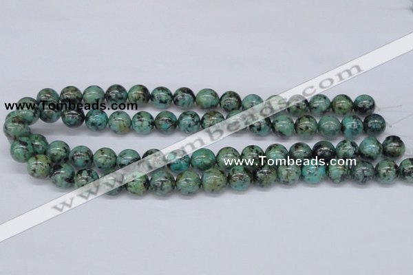 CTU429 15.5 inches 12mm round African turquoise beads wholesale