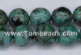 CTU430 15.5 inches 14mm round African turquoise beads wholesale