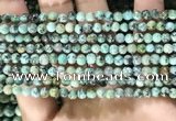 CTU570 15.5 inches 4mm round african turquoise beads wholesale