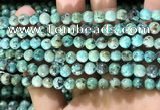 CTU571 15.5 inches 6mm round african turquoise beads wholesale