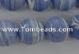 CTU927 15.5 inches 18mm faceted round synthetic turquoise beads