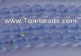 CTZ01 15.5 inches 4mm round natural topaz gemstone beads