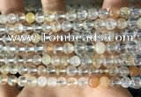 CTZ11 15.5 inches 6mm round natural topaz gemstone beads